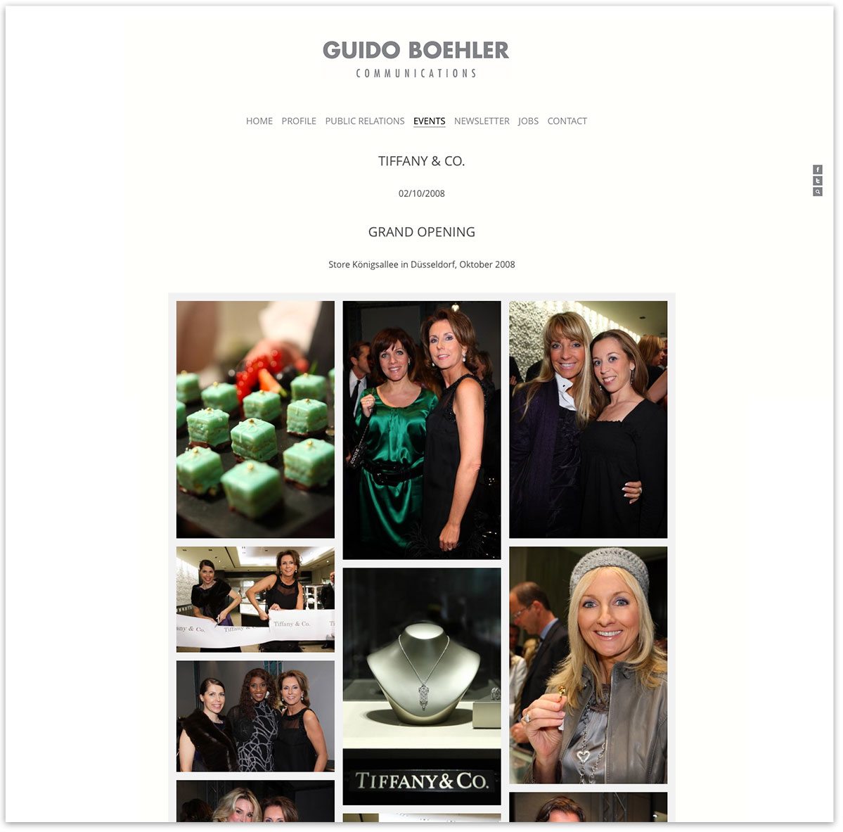 Guido Boehler Communications Website