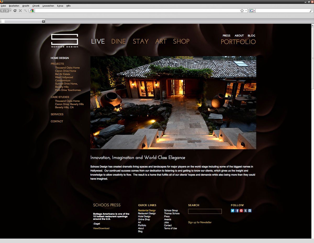 Schoos Website