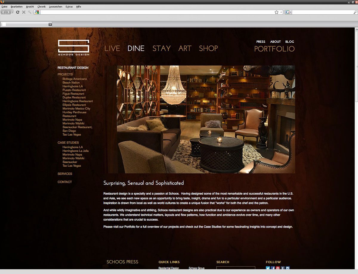 Schoos Website
