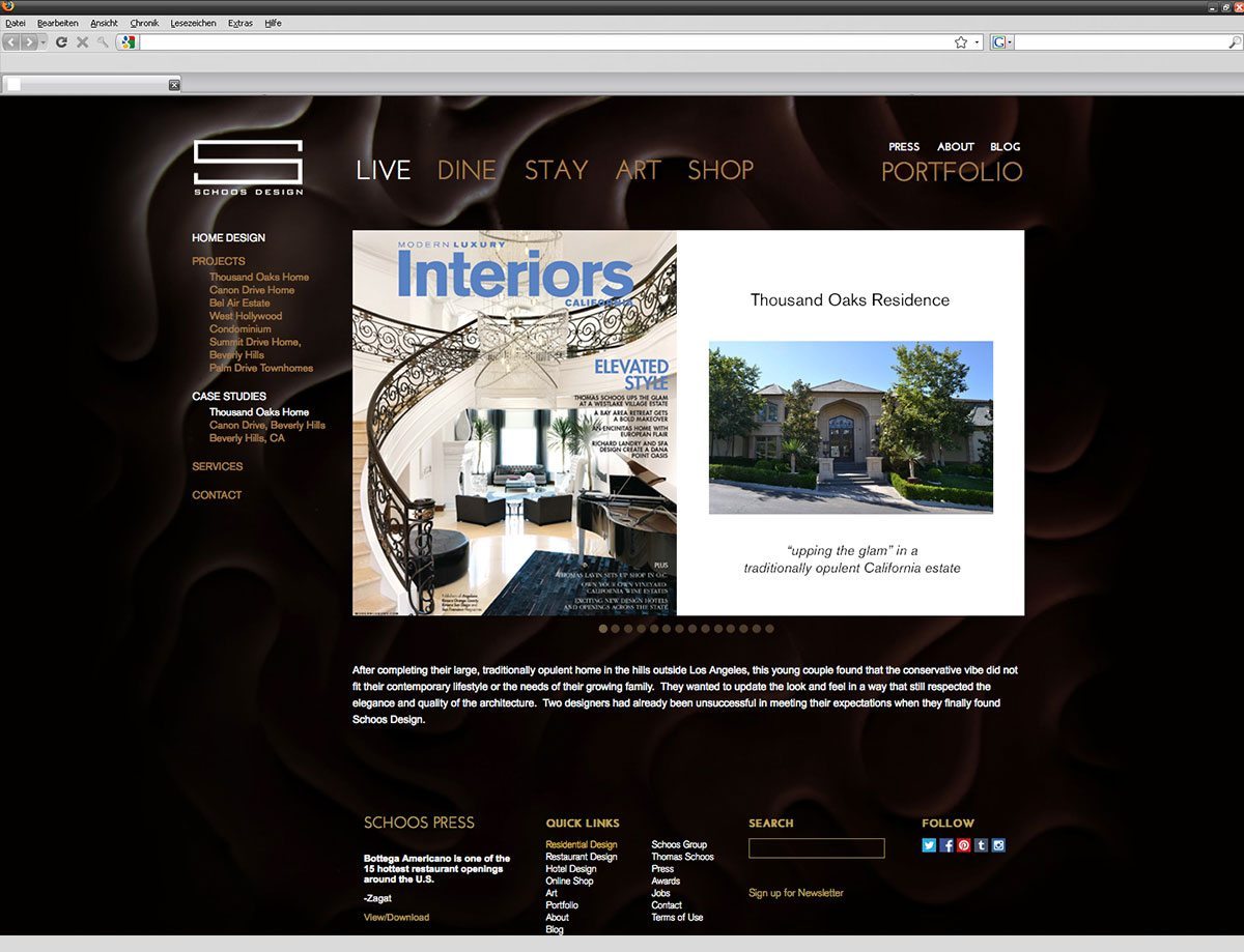 Schoos Website