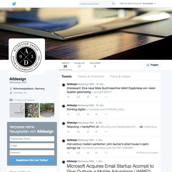 Alldesign Twitter